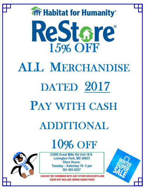 ReStore Patuxent Habitat for Humanity
